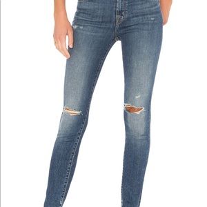 J. Brand Maria High Rise Skinny in Revoke Destruct